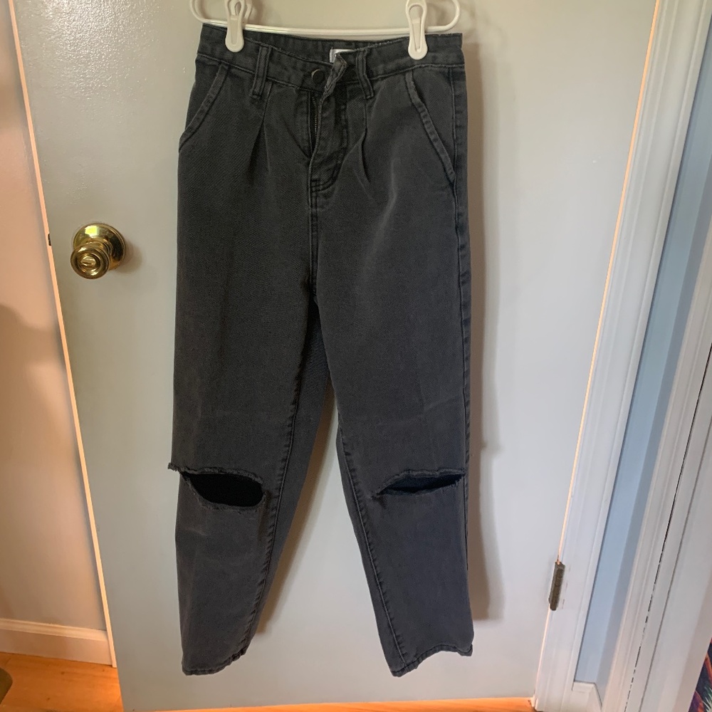 Black mom jeans from Yesstyle